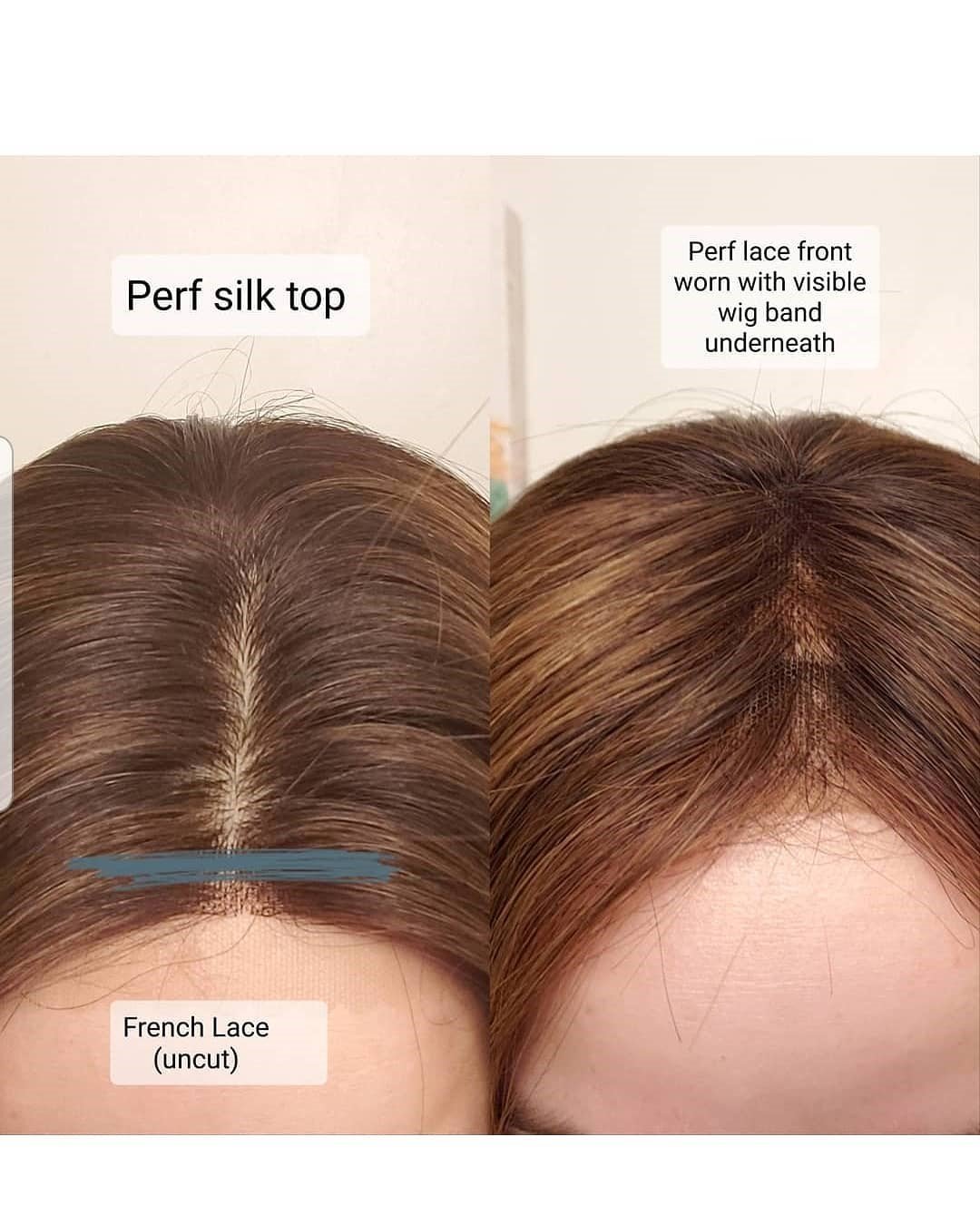 difference between silk top and lace wig